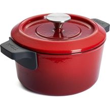 Bild für WOLL Iron Gusseisentopf Ø 20 cm/ 2,8 L Rot Guss-Emaillierung Induktion & Ofen geeignet Spülmaschinenfest