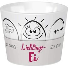 Bild für Sheepworld Eierbecher Auswahl Motiv Porzellan Ø 5,2cm H 4.2cm LIEBLINGSEI 45379