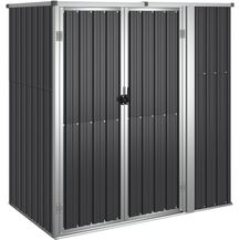 Bild für vidaXL Gerätehaus Anthrazit 161x89x161 cm Verzinkter Stahl 316211