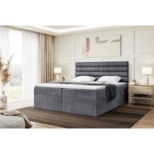 Bild für MEBLINI Boxspringbett KARIM 160x200 cm mit Bettkasten