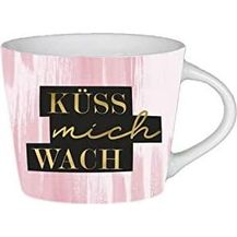 Bild für Grafik-Werkstatt Espresso-Tasse Manufaktur Goldveredelung Küss mich wach