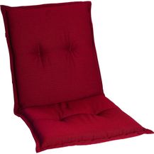 Bild für Prato Polsterauflage Sesselauflage Gartenstuhl PE 50 x 100 x 8 cm Schwarz / rot