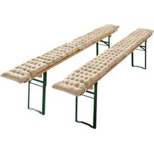 Bild für REDBEST Stuhlkissen Bierbank-Auflage "Seattle" 2er-Pack