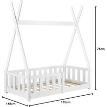 Bild für en.casa Tipibett