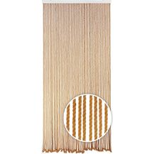 Bild für Kobolo Türvorhang Seilvorhang LIGHT BROWN 54 Stränge 90x200 cm, Ösen (1 St)