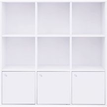 Bild für Nancy's Bücherregal Weiß 9 Boxen