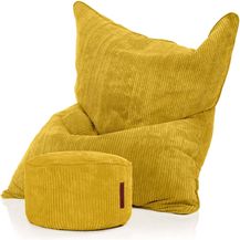 Bild für Green Bean® Sitzsack + Pouf im Set