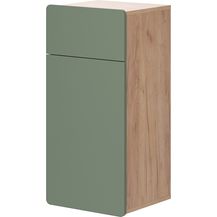 Bild für Midischrank Izan Grün/Goldkraft Eiche 36.6 x 76.6 cm mit Schublade und Tür Vicco