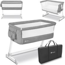 Bild für Lionelo 'Theo Baby' Beistellbett grau