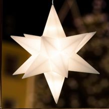 Bild für LED-Galaxy-Sterne 3er-Set weiß 