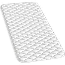 Bild für Matratzenschoner Weiß 90 x 200 cm waschbar bis 60°C trocknergeeignet Vitalispa