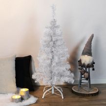 Bild für Weihnachtsbaum Christbaum Tanne Weiß künstlich 90cm