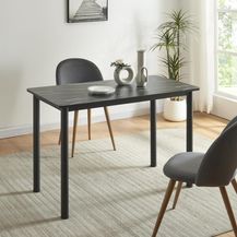 Bild für Esstisch Tammela für 4 Personen 120x60 cm Marmor-Optik