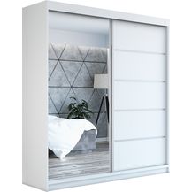 Bild für A&J MöbelLand 'GAP' Schwebetürenschrank mit Spiegel