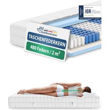Bild für Orthopädische 7-Zonen Taschenfederkernmatratze 110x200 cm