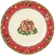 Bild für Frühstücksteller rund 20 cm Marieluise Weihnachtsnostalgie Seltmann Weiden Frühstücksteller