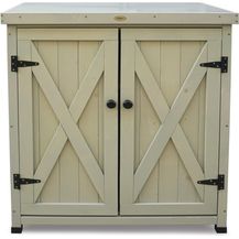 Bild für Habau 3093 Gartenschrank Laura mit integriertem Pflanztisch