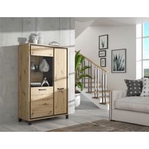 Bild für FORTE 'Trondheim' Highboardvitrine