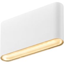 Bild für SLV 1007143 OVAL 14 WL Außenleuchte Wandaufbauleuchte weiß CCT Switch IP65