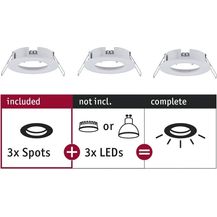 Bild für Paulmann No. 92480 Einbauleuchte CHOOSE Spot starr max. 10W Weiss 230V