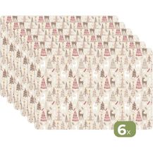 Bild für MuchoWow Platzset Weihnachtsbaum