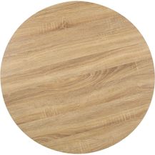 Bild für vidaXL Bistrotisch Hellbraun 80 cm MDF 286423