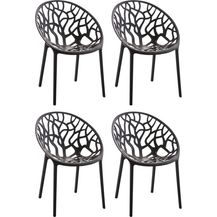 Bild für CLP 4er Set Gartenstuhl Hope