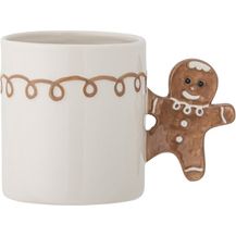 Bild für Bloomingville Becher Ginnie Steingut Weihnachten