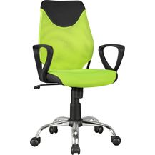 Bild für FINEBUY Drehstuhl SuVa4658_1 (Schreibtischstuhl TERNI Grün für Kinder ab 6 Jahre)