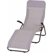 Siena Garden Sonnenliege ANCO, 144 x 72,5 x 103,5 cm J40966 hellgrau