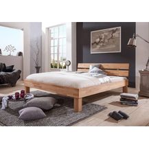Bild für Buche Massivholz Futonbett AOSTA-13 100x200 cm