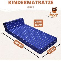 Bild für Best For Kids Kindersessel/Reisebettmatratze 3-in-1