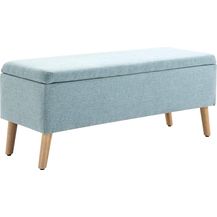 Bild für HOMCOM Sitzbank Polsterbank mit Stauraum (Aufbewahrungsbank, 1-St, Bettbank)