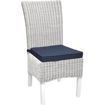 Bild für 4er Set Beautissu Stuhlkissen Loft SK Dunkelblau