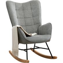 Bild für MEUBLE COSY Schaukelstuhl Relaxstuhl Schaukelsessel Sessel Stuhl Wohnzimmersessel Relax Lounge mit gepolsterter Sitzfläche