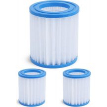 Bild für 3x Pool Filterkartusche Ersatzfilter Filterpatrone 9cm für Bestway Intex