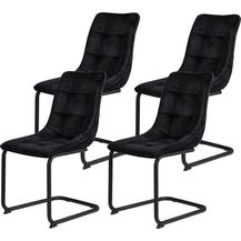 Bild für 4er Set Schwingstuhl Jenny