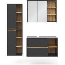 Bild für Badmöbel-Set Viola Anthrazit 3 Teile Vicco