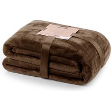 Bild für DecoKing Kuscheldecke 160x210 cm braun Decke Microfaser Tagesdecke Fleece weich sanft kuschelig Schoko Brown Chocolate Mic