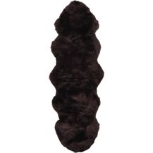 Bild für vidaXL Teppich Schafspelz 60x180 cm Braun 283881