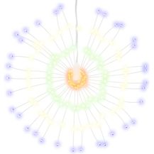 Bild für vidaXL Weihnachtsbeleuchtung Feuerwerk 140 LEDs Mehrfarbig 17 cm 356225