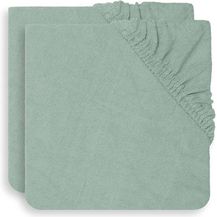 Bild für Jollein 2550-503-00095 Wickelunterlage Frottee 50x70 cm Aschgrün (2er Pack)