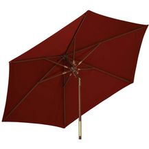 Bild für Kai Wiechmann Sonnenschirm Runder Balkonschirm 240 cm als hochwertiger Schattenspender