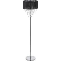 Bild für Stehlampe mit Kristallen in Schwarz 10038890