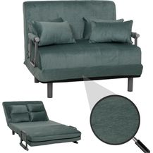 Bild für Mendler Schlafsessel HWC-K29, Klappsessel Schlafsofa Gästebett, Liegefläche 190x100 cm, Stoff Chenille (370g/m²)