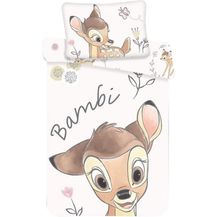 Bild für Bambi Baby Kinder Bettwäsche Set 100x135 cm + 40x60 cm 100 % Baumwolle
