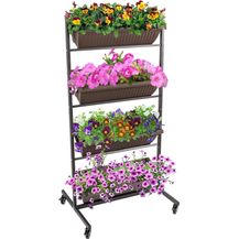 Bild für TTL Garden Vertikalbeet mit 4 senkrechten Etagen 151 x 76 x 61 cm