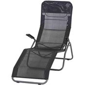 Siena Garden Sonnenliege ANCO, 144 x 72,5 x 103,5 cm J40966 schwarz