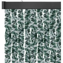 Bild für Flauschvorhang 140x200 Meliert dunkelgrün