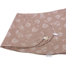 Bild für HOBEA-Germany Stillkissenbezug für Stillkissen 190cm Designs (Waldbewohner Cappuccino)